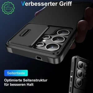 قاب گوشی ایربگ دار اسلاید کمرا مناسب برای موبایل Samsung Galaxy S22 Ultra