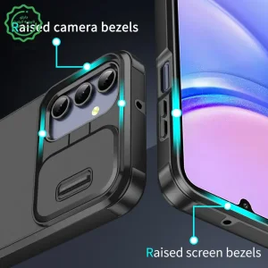 قاب گوشی ایربگ دار اسلاید کمرا مناسب برای موبایل Samsung Galaxy A16