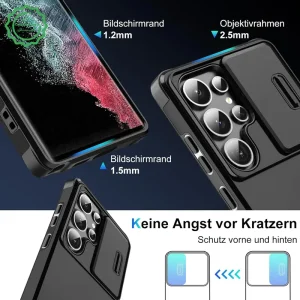 قاب گوشی ایربگ دار اسلاید کمرا مناسب برای موبایل Xiaomi Redmi Note 13 Pro Plus