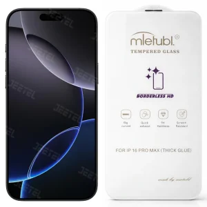گلس اورجینال گوشی iPHONE 16 Pro Max مدل Mietubl Borderless HD