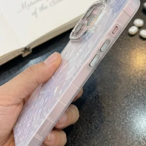 قاب هولوگرافیک نگین دار مدل IMD برای گوشی آیفون iPhone 13