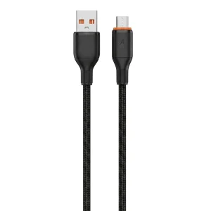 کابل شارژ کنفی آندرویدی Micro مدل فست شارژ 3.1 آمپر کینگ سل KC-10