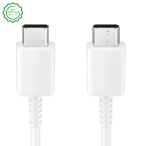 کابل سوپر فست شارژ تایپ سی سامسونگ مدل 5 آمپر (100 وات ساپورت) Samsung USB-C to C 1m Cable (5A) (اورجینال با گارانتی طلایی)