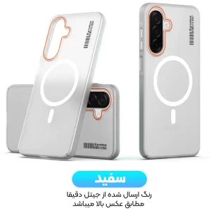 قاب نیمه مات فوق نازک از برند Soft Sanding برای Samsung Galaxy A17 با پشتیبانی مگ سیف