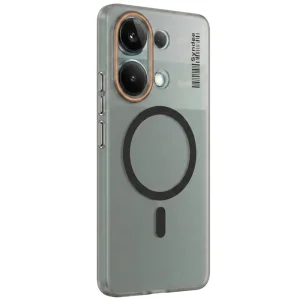 قاب نیمه مات فوق نازک از برند Soft Sanding برای Xiaomi Redmi Note 13 4G با پشتیبانی مگ سیف