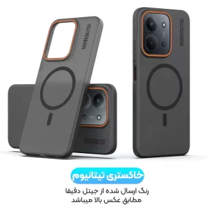 قاب نیمه مات فوق نازک از برند Soft Sanding برای Xiaomi Redmi 15C با پشتیبانی مگ سیف