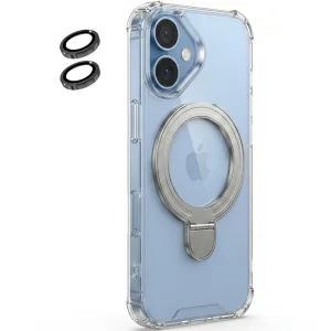 کاور اورجینال ایربگ دار مدل استندشو از برند EvoClear برای iPhone 17