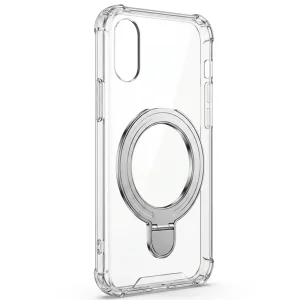 کاور اورجینال ایربگ دار مدل استندشو از برند EvoClear برای iPhone X / XS