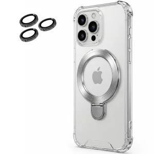 کاور اورجینال ایربگ دار مدل استندشو از برند EvoClear برای iPhone 12 Pro Max