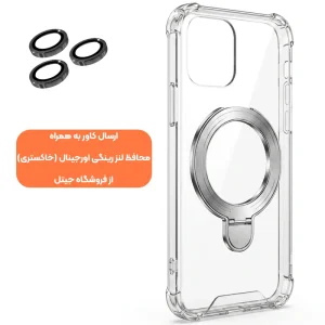 کاور اورجینال ایربگ دار مدل استندشو از برند EvoClear برای iPhone 11 Pro