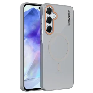 قاب نیمه مات فوق نازک از برند Soft Sanding برای Samsung Galaxy A35 با پشتیبانی مگ سیف