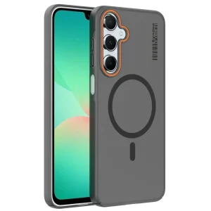 قاب نیمه مات فوق نازک از برند Soft Sanding برای Samsung Galaxy A25 با پشتیبانی مگ سیف