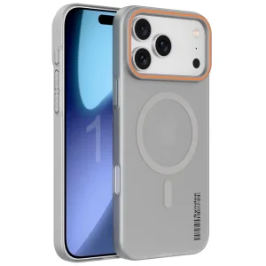 قاب نیمه مات فوق نازک از برند Soft Sanding برای iPhone 17 Pro با پشتیبانی مگ سیف