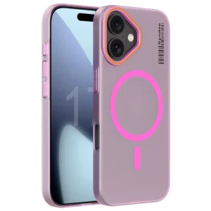 قاب نیمه مات فوق نازک از برند Soft Sanding برای iPhone 17 با پشتیبانی مگ سیف