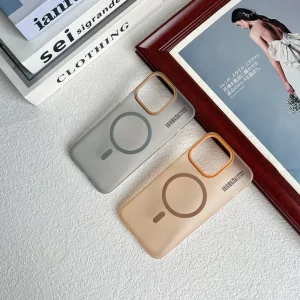قاب نیمه مات فوق نازک از برند Soft Sanding برای iPhone 13 Pro Max با پشتیبانی مگ سیف