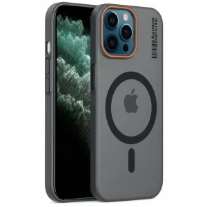 قاب نیمه مات فوق نازک از برند Soft Sanding برای iPhone 11 Pro با پشتیبانی مگ سیف