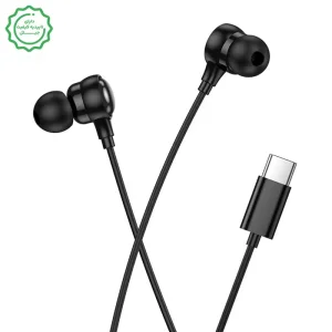 هندزفری سیمی مکالمه دار کانکتور Type-C از برند هوکو مدل HOCO M116 (100% اورجینال)
