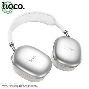 هدفون بلوتوثی با قابلیت اتصال رم و 90h پخش مدل Hoco W55 (نسخه اورجینال وارداتی)