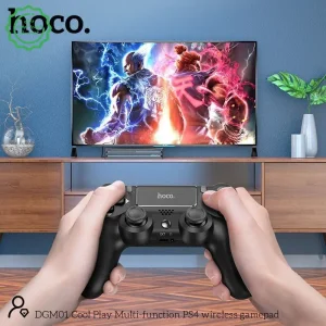 دسته بازی وایرلس PS4 PS3 PC مدل Hoco DGM01