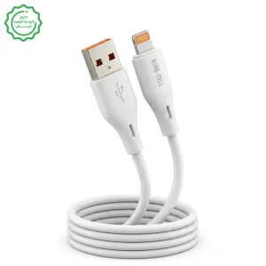 کابل شارژ ایفونی Lightning مدل فست شارژ 3.1 آمپر کینگ سل KCT-16