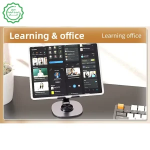 پایه نگهدارنده رومیزی گوشی و تبلت فلزی با قابلیت تنظیم 360 درجه مدل Rokcp