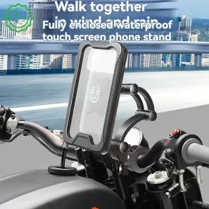 هولدر و نگهدارنده ضدرطوبت موبایل مخصوص دوچرخه و موتور مدل Bike Holder