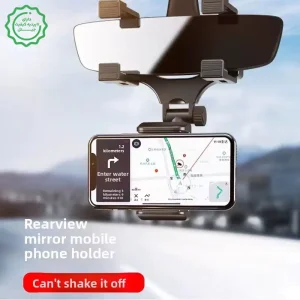 هولدر موبایل آینه خودرو قابل نصب برروی آینه داشبورد مدل Mirror Bracket