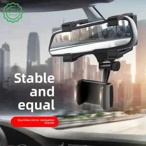 هولدر موبایل آینه خودرو قابل نصب برروی آینه داشبورد مدل Mirror Bracket