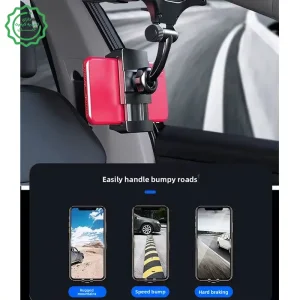 هولدر موبایل آینه خودرو قابل نصب برروی آینه داشبورد مدل Mirror Bracket