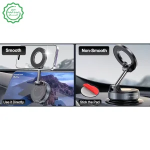 هولدر و پایه نگهدارنده مکنده مگ سیف دار برای ماشین ، میزکار و سطوح مختلف مدل Vaccum Bracket
