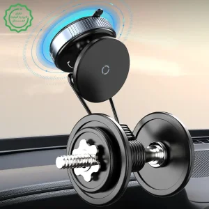 هولدر و پایه نگهدارنده مکنده مگ سیف دار برای ماشین ، میزکار و سطوح صاف مدل Magnetic Bracket