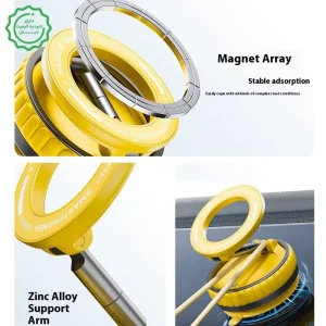 هولدر و پایه نگهدارنده مکنده مگ سیف دار برای ماشین ، میزکار و سطوح صاف مدل Magnetic Holder