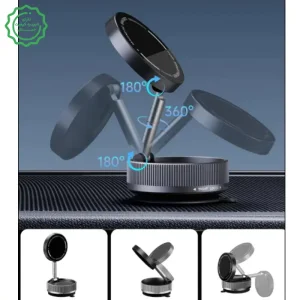 هولدر و پایه نگهدارنده مکنده مگ سیف دار برای ماشین ، میزکار و سطوح صاف مدل Vacume Holder
