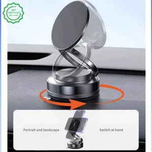 هولدر و پایه نگهدارنده مکنده مگ سیف دار برای ماشین ، میزکار و سطوح صاف مدل Vacume Support