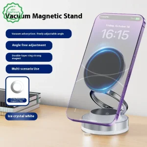 هولدر و پایه نگهدارنده مکنده مگ سیف دار برای ماشین ، میزکار و سطوح صاف مدل Vacume Support