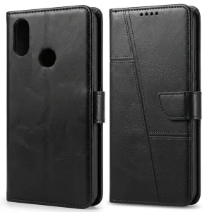 کیف چرمی کلاسوری طرح Texture مناسب برای هوآوی Huawei Y9 2019
