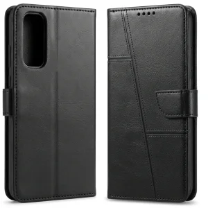 کیف چرمی کلاسوری طرح Texture مناسب برای هوآوی Huawei Y7A