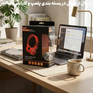 هدفون بلوتوثی با قابلیت اتصال کارت حافظه مدل B-05
