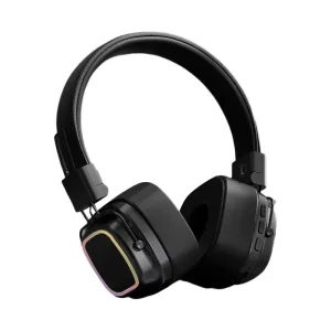 هدفون بلوتوثی چرمی RGB با قابلیت اتصال رم و 48H مدل Marshall Major