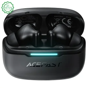 ایربادز بلوتوثی با قابلیت Hybrid ANC+ENC مدل AceFast W5 (نسخه اورجینال + گارانتی شرکتی)