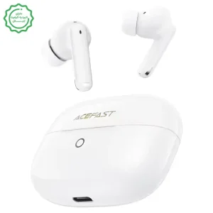 ایربادز بلوتوثی با قابلیت ENC هوش مصنوعی و بلوتوث 6.0 مدل AceFast W7 (نسخه اورجینال + گارانتی شرکتی)