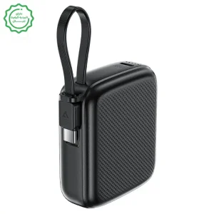 پاوربانک 10.000Mah با سرعت 20W PD به همراه کابل تایپ سی مدل AceFast M15 (نسخه اورجینال + گارانتی شرکتی)