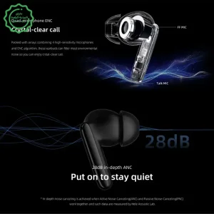 هندزفری بلوتوث از برند شیائومی مدل Qcy T13 ANC-2 (نسخه اورجینال شرکتی)