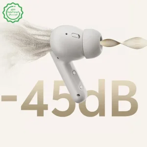 هدفون بلوتوثی شیائومی با 45db ANC مدل QCY Buds NAC (نسخه اورجینال + گارانتی شرکتی)
