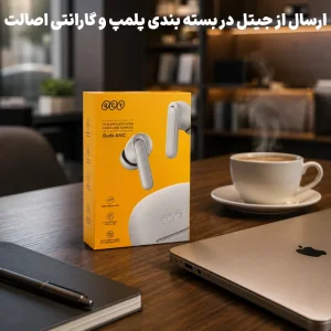 هدفون بلوتوثی شیائومی با 45db ANC مدل QCY Buds NAC (نسخه اورجینال + گارانتی شرکتی)
