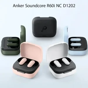هدست بلوتوثی انکر با قابلیت ترجمه Ai و ANC مدل SoundCore R60i NC (نسخه اورجینال + گارانتی شرکتی)