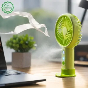 مینی پنکه مه پاش استنددار 3 سرعته مدل Spray Mini Fan TX263