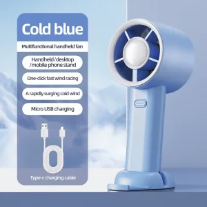 توربو فن و پنکه خنک کننده استنددار 3 سرعته مدل HandHeld Fan S1