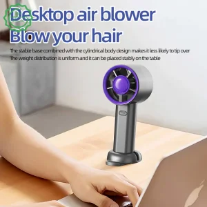 توربو فن و پنکه خنک کننده استنددار 3 سرعته مدل HandHeld Fan S1