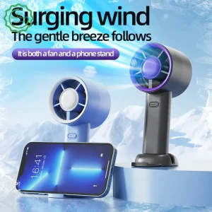 توربو فن و پنکه خنک کننده استنددار 3 سرعته مدل HandHeld Fan S1
